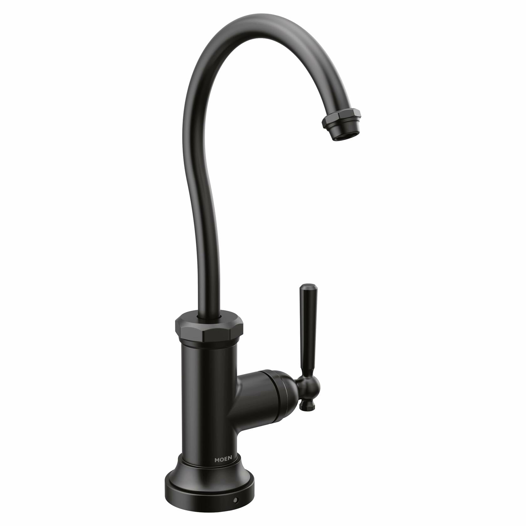 MOEN Sip S5540BL Single Handle Cold Water Kitchen Beverage Dispenser Faucet in Matte Black - Like New
