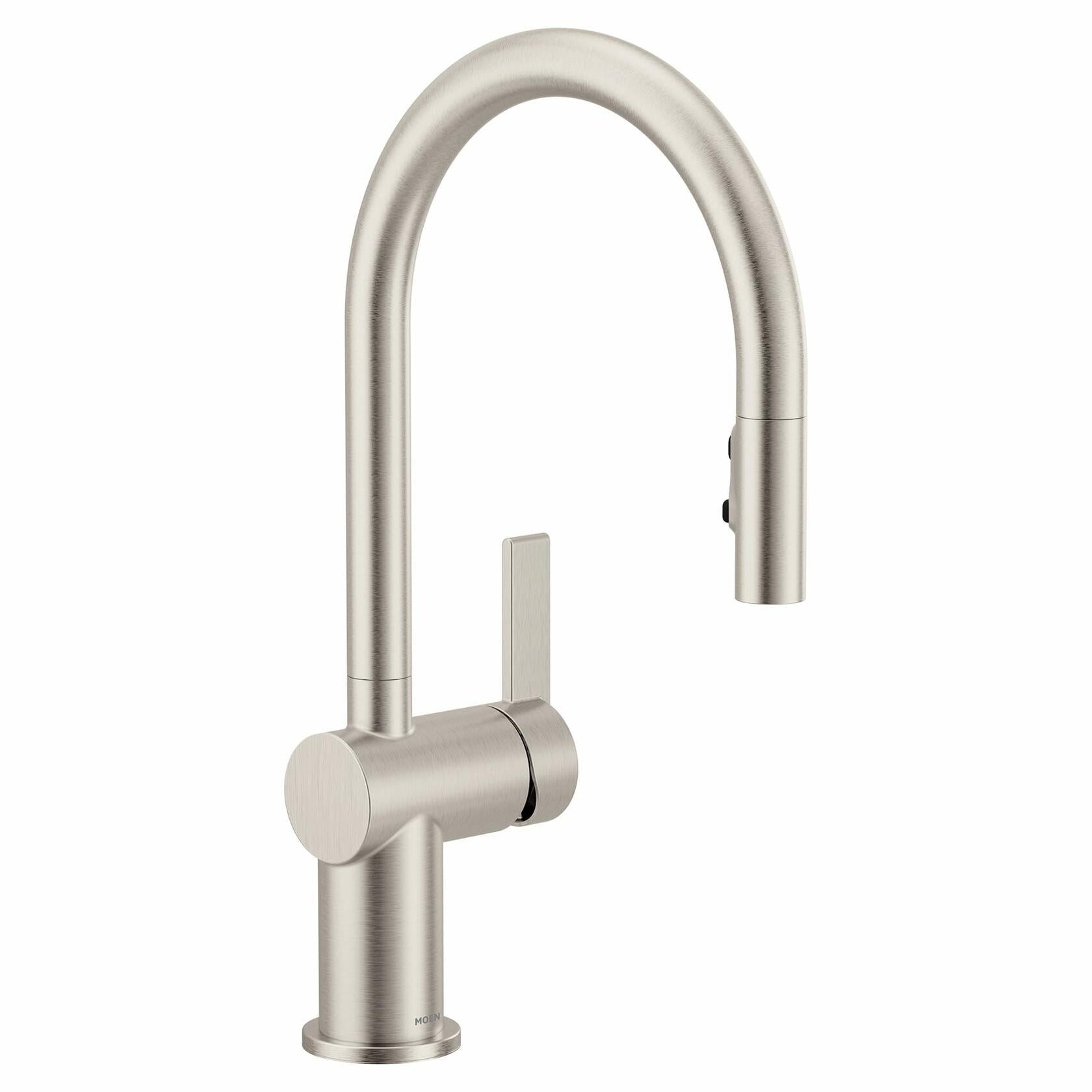 MOEN Cia 7622SRS Single-Handle Pull-Down Sprayer Kitchen Faucet with Power Boost in Spot Resist Stainless - Like New