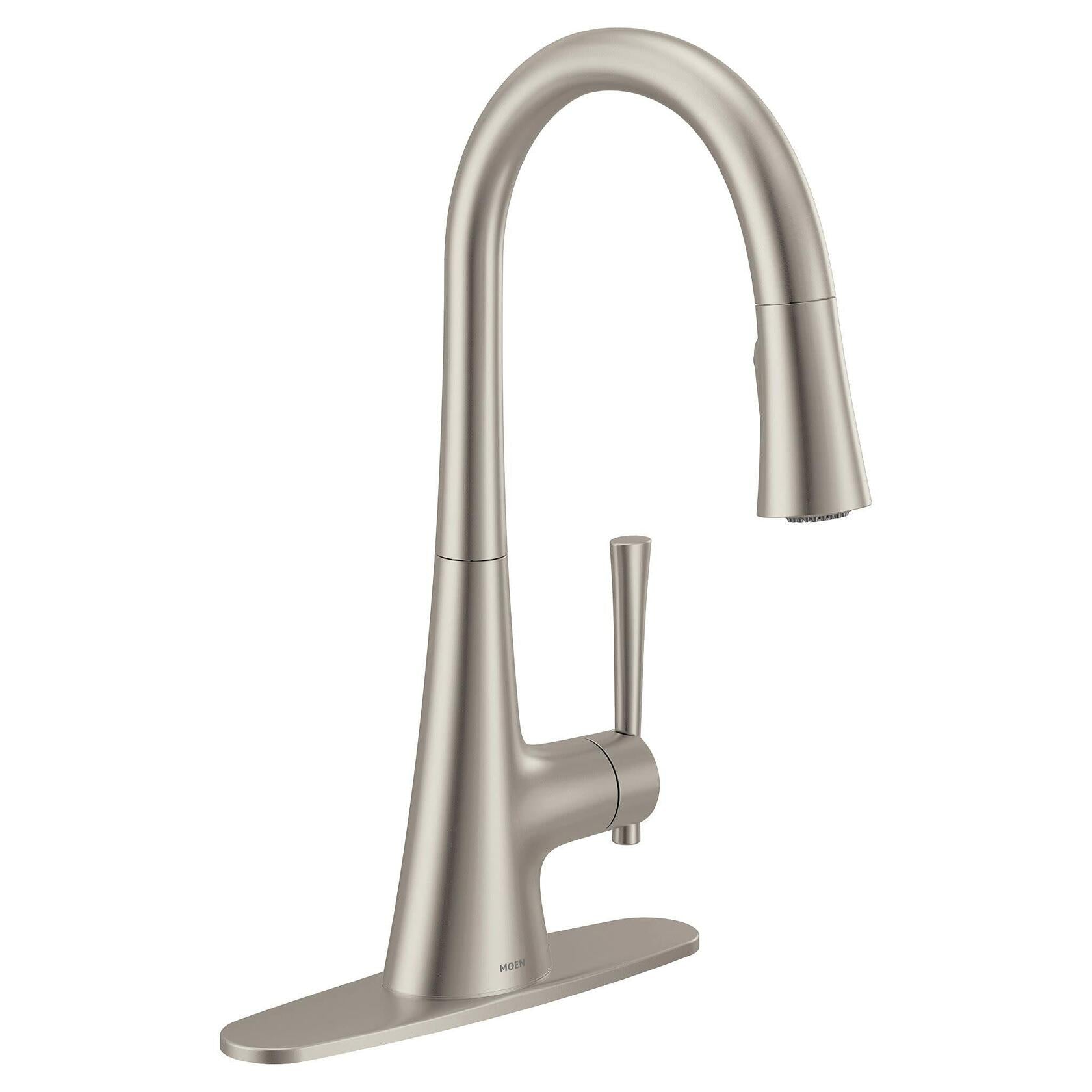 MOEN Kurv 9126SRS One-Handle Pulldown Kitchen Faucet in Spot Resist Stainless - Like New