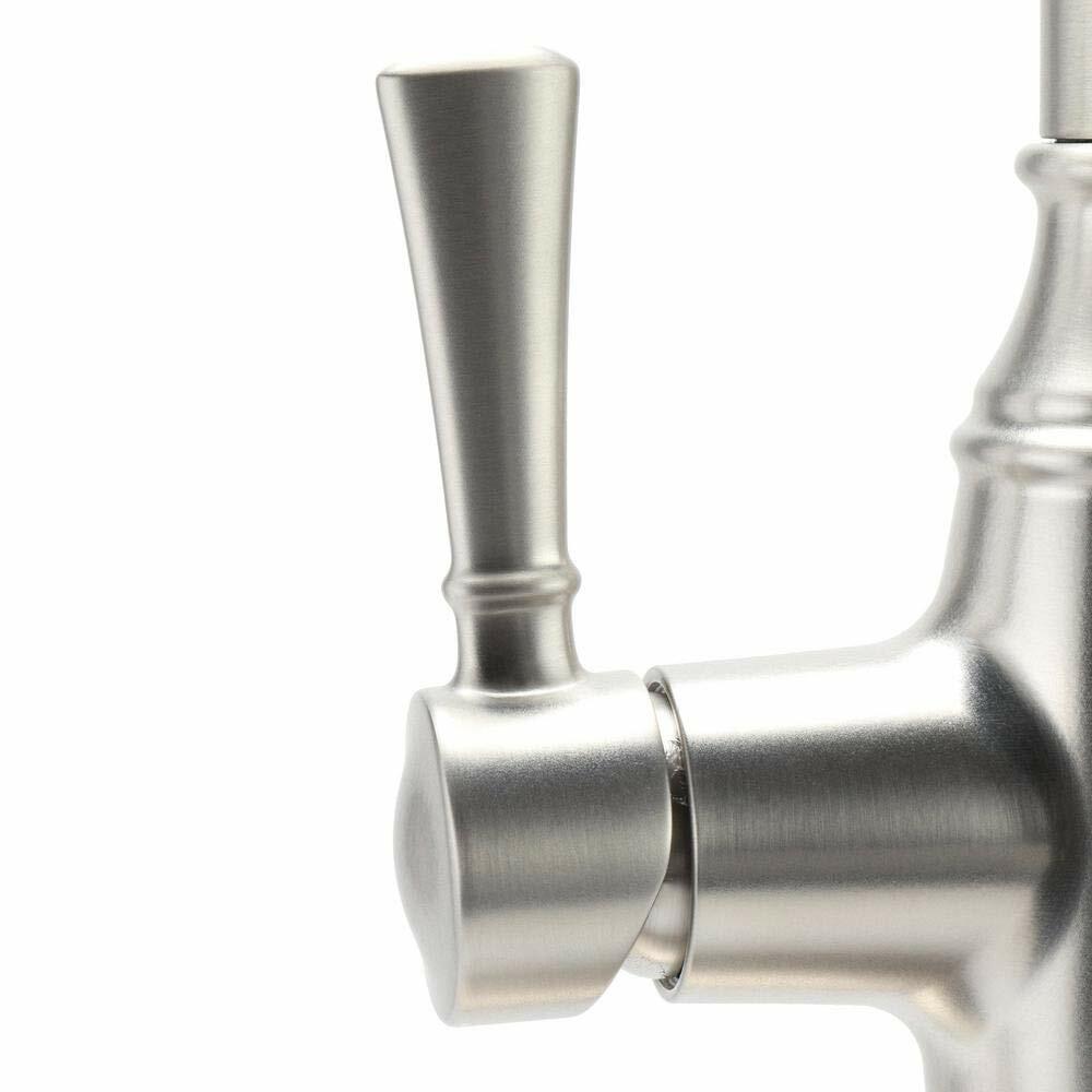 MOEN Noell 87791SRS One-Handle Pull-Down Kitchen Faucet with Soap Dispenser in Spot Resist Stainless - Like New