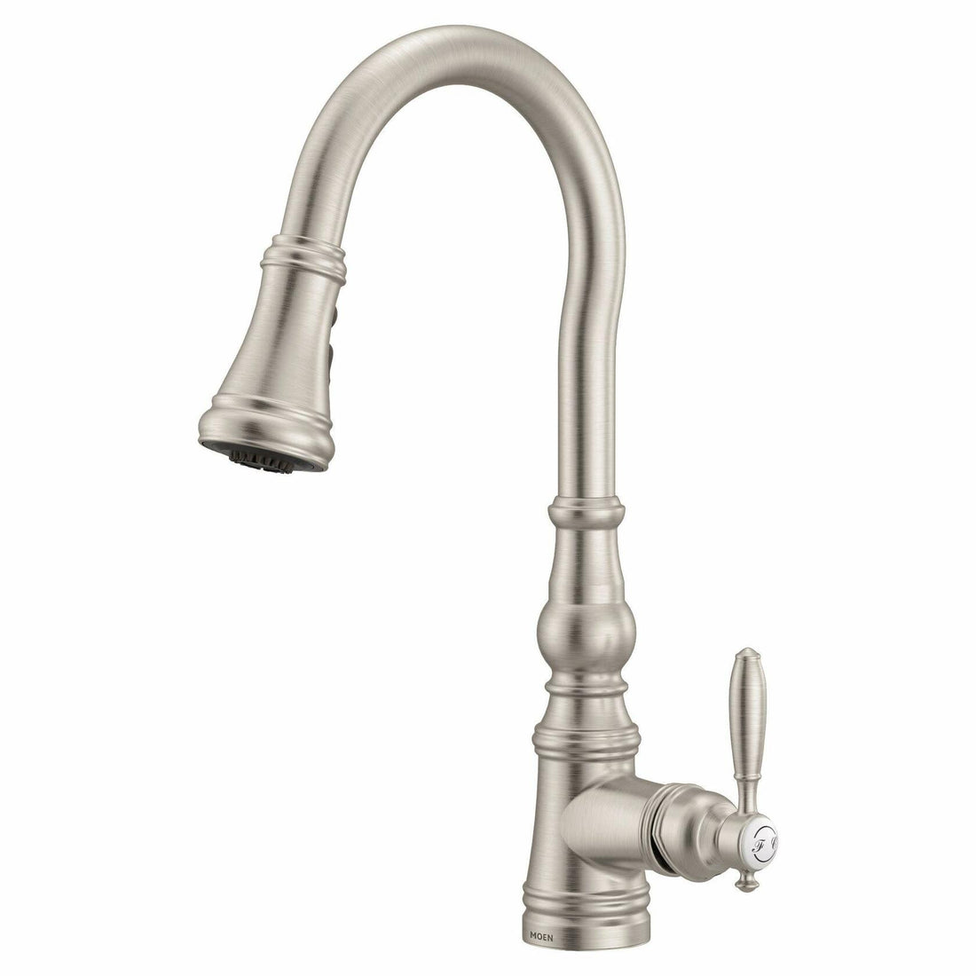 MOEN Weymouth S73004SRS Pulldown Kitchen Faucet with Power Boost in Spot Resist Stainless - Like New