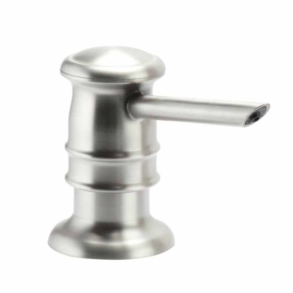 MOEN Noell 87791SRS One-Handle Pull-Down Kitchen Faucet with Soap Dispenser in Spot Resist Stainless - Like New