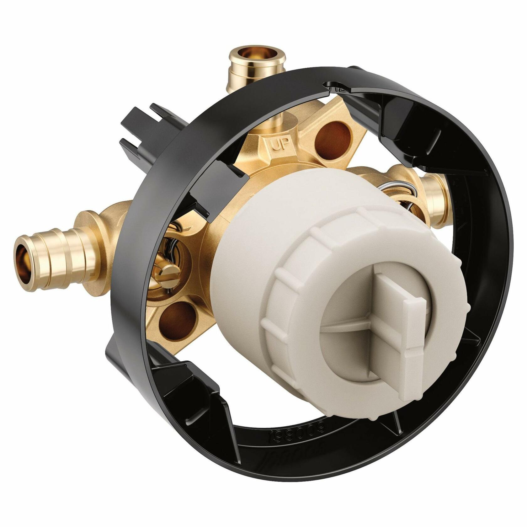 Moen U130CXS M-CORE 3 Port Shower Mixing Valve with Cold Expansion PEX Connections and Stops