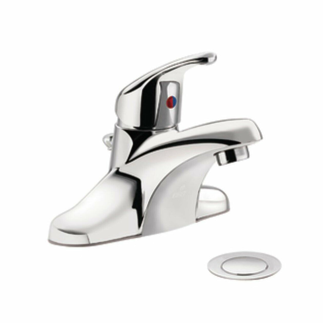 Cleveland Faucets CA40712 Cornerstone Single-Handle Bathroom Faucet with 50/50 Pop-Up Drain, Chrome