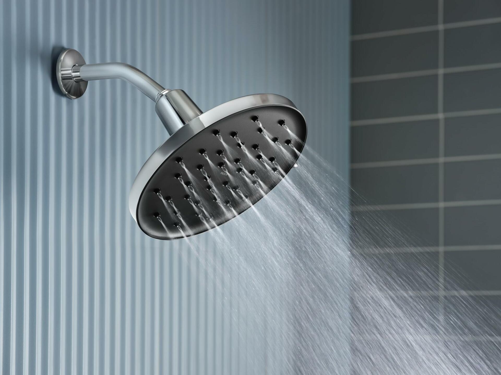 Moen Verso Chrome Adjustable 9" Diameter Eco-Performance 1.75gpm Spray Head Rainshower, 220R3EP