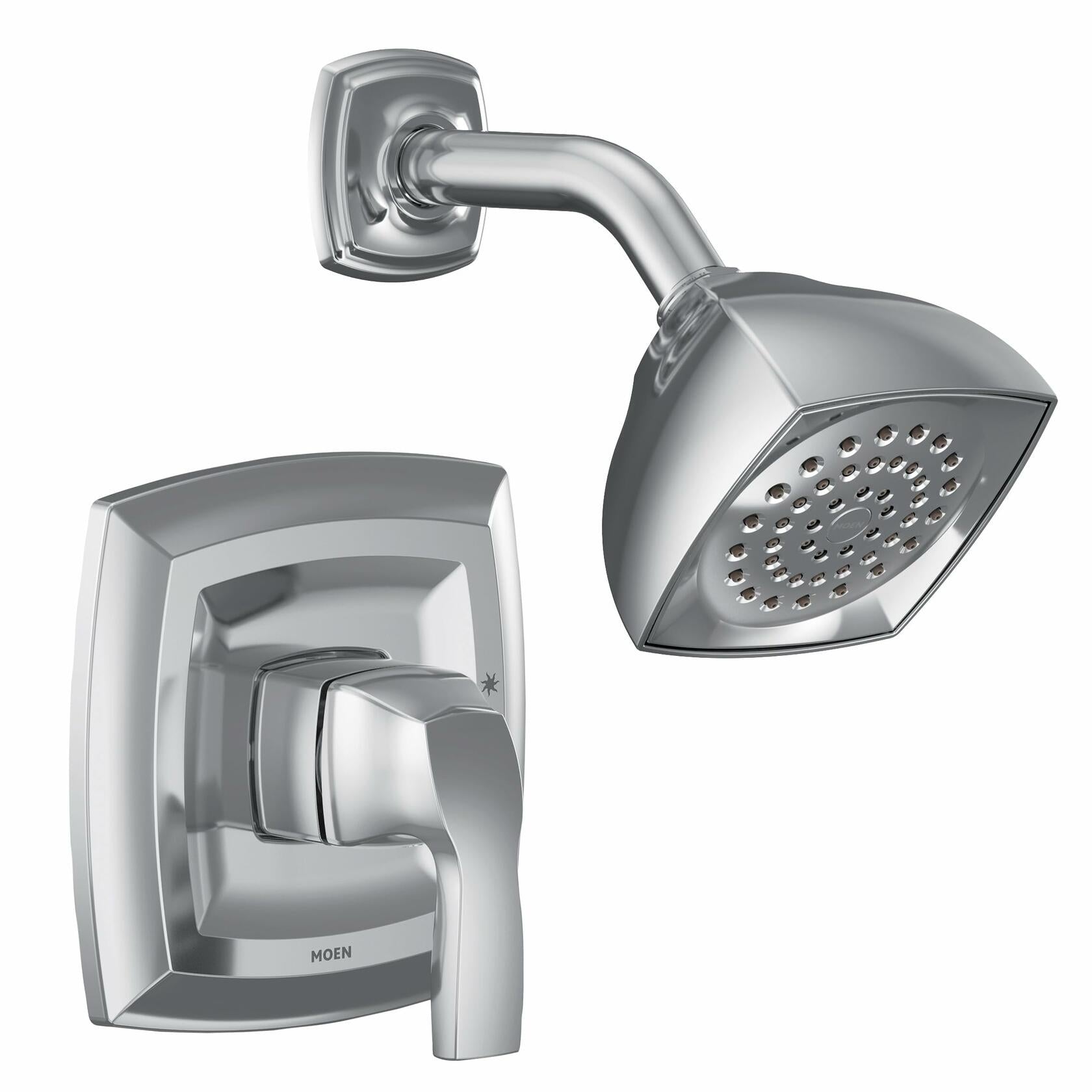 Moen UT2692EP Voss Collection M-CORE 2-Series 1-Handle Shower Trim Kit, Valve Required, Chrome