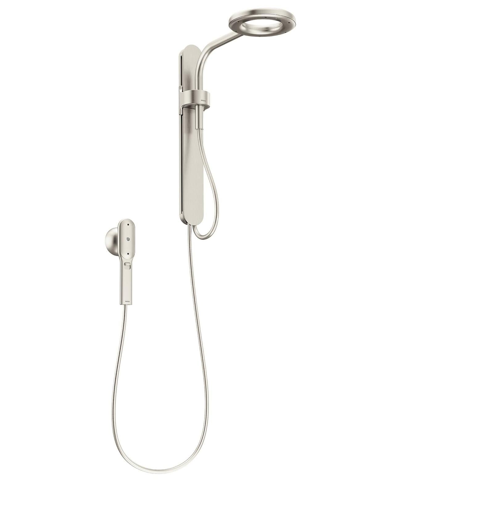 MOEN Spa N207C0SRN Shower including Rainshower, Handshower and Magnetic Dock in Spot Resist Brushed Nickel