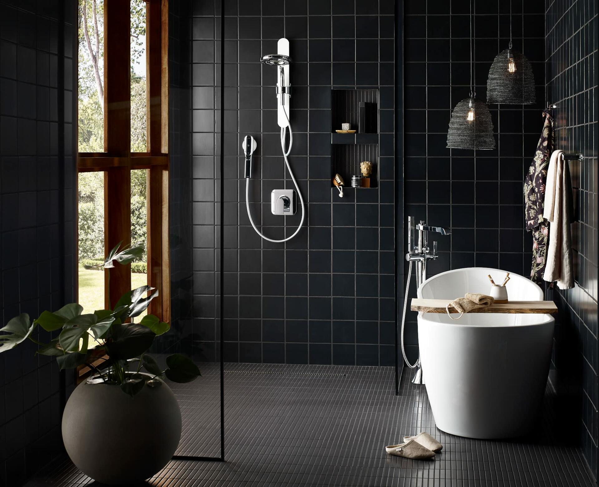 MOEN Spa N207C0SRN Shower including Rainshower, Handshower and Magnetic Dock in Spot Resist Brushed Nickel