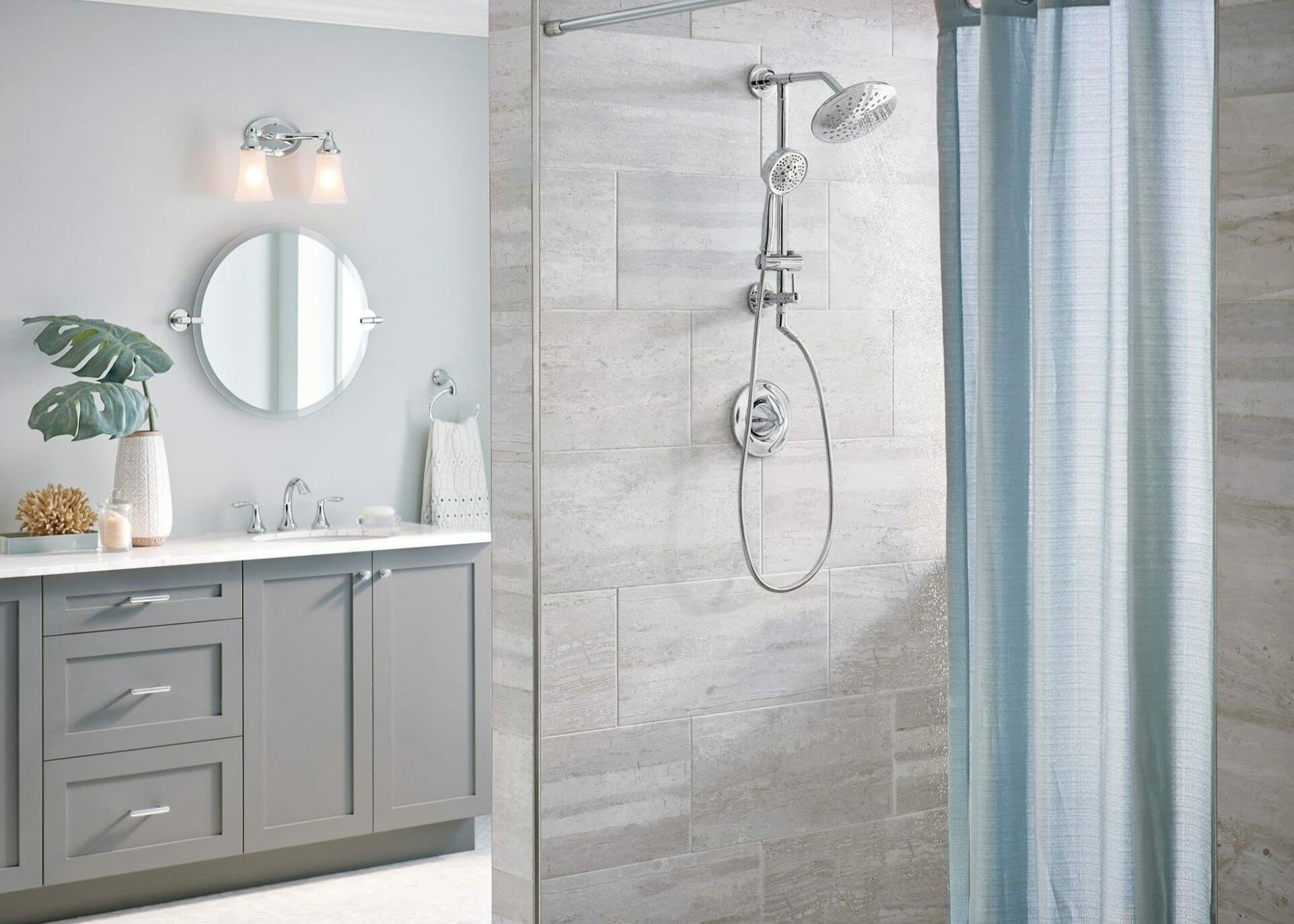 Moen T2232EP Eva Shower Only System with Rainshower Showerhead without Valve, Chrome