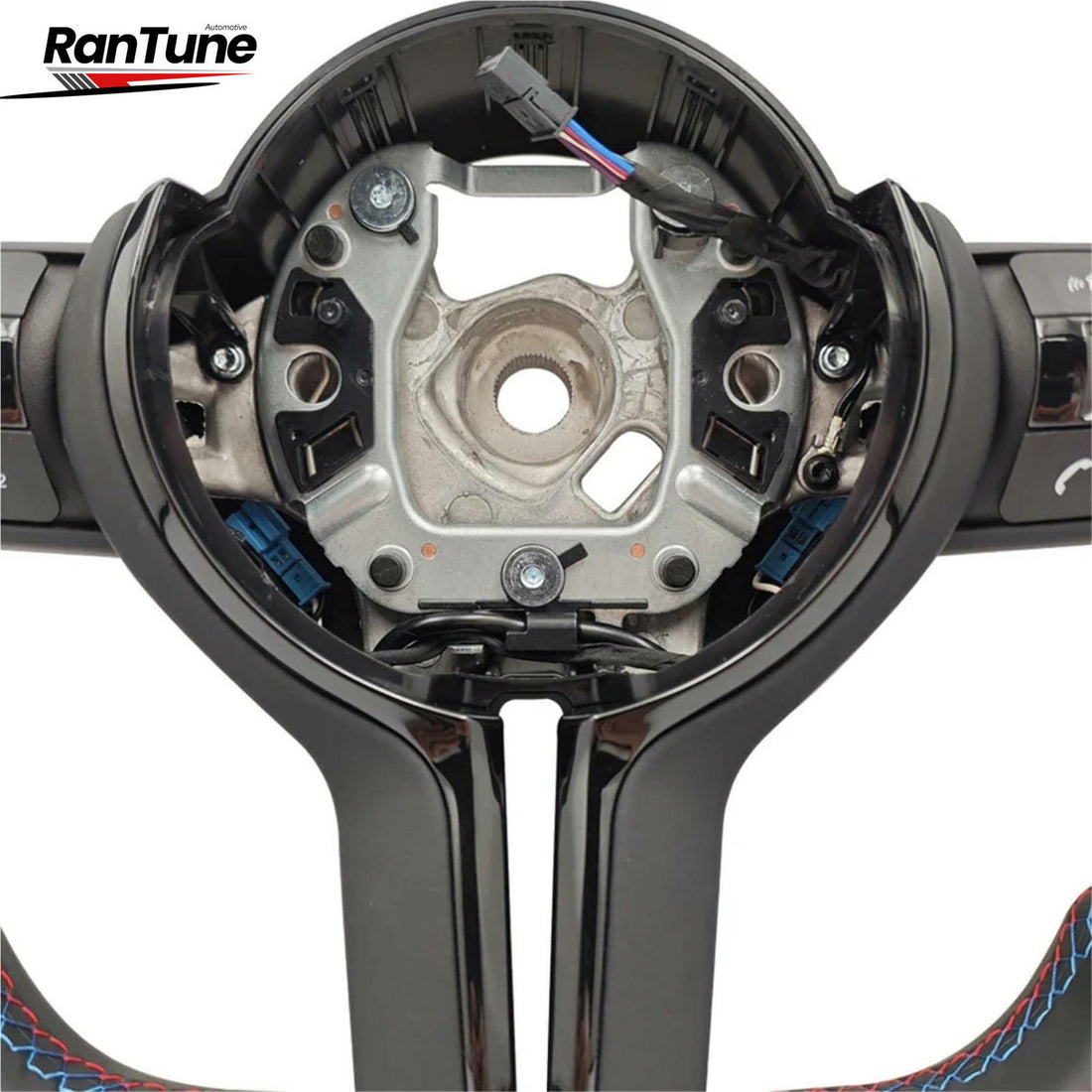 BMW 1-5 Series F30 F80 M5 M3 M4 Nappa Leather Steering Wheel M Stitch & Shifters