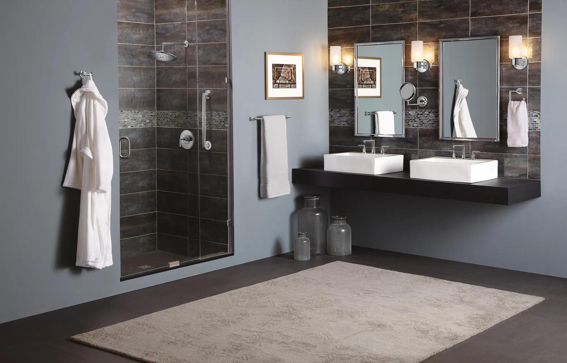 MOEN Arris TS22002EP Posi-Temp Pressure Balancing Shower Trim Kit in Chrome (Valve Required)