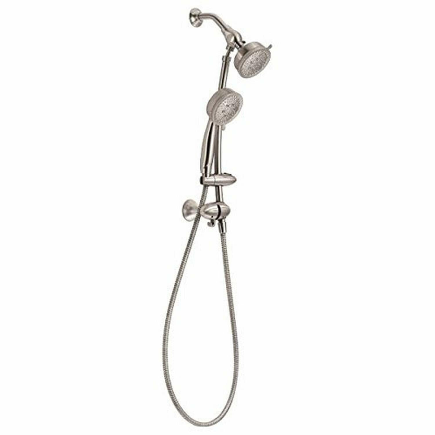 MOEN Caldwell 25000EPSRN Five-Function 4" Spray Head with Handshower in Spot Resist Brushed Nickel