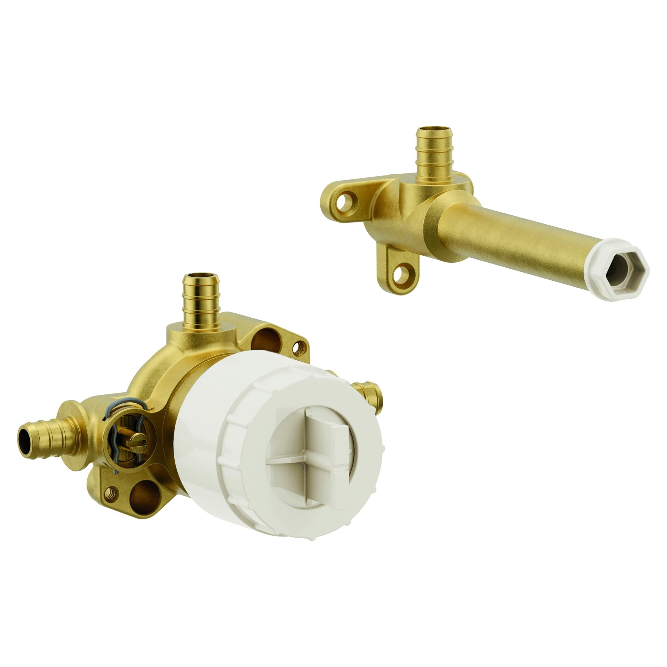 MOEN M-Pact WMV130XS Wallmount Tub Filler 1/2" Crimp Ring Pex CC/IPS Connection