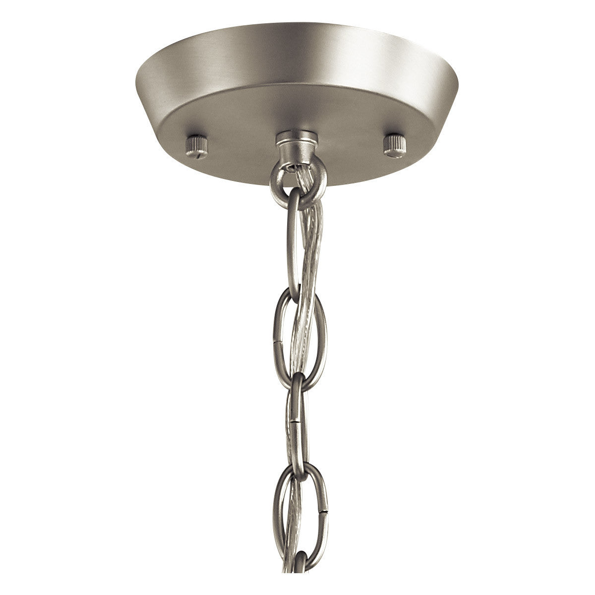 Kichler 52388NI Kennewick Chandelier, 8-Light 480 Total Watts, Brushed Nickel - Like New