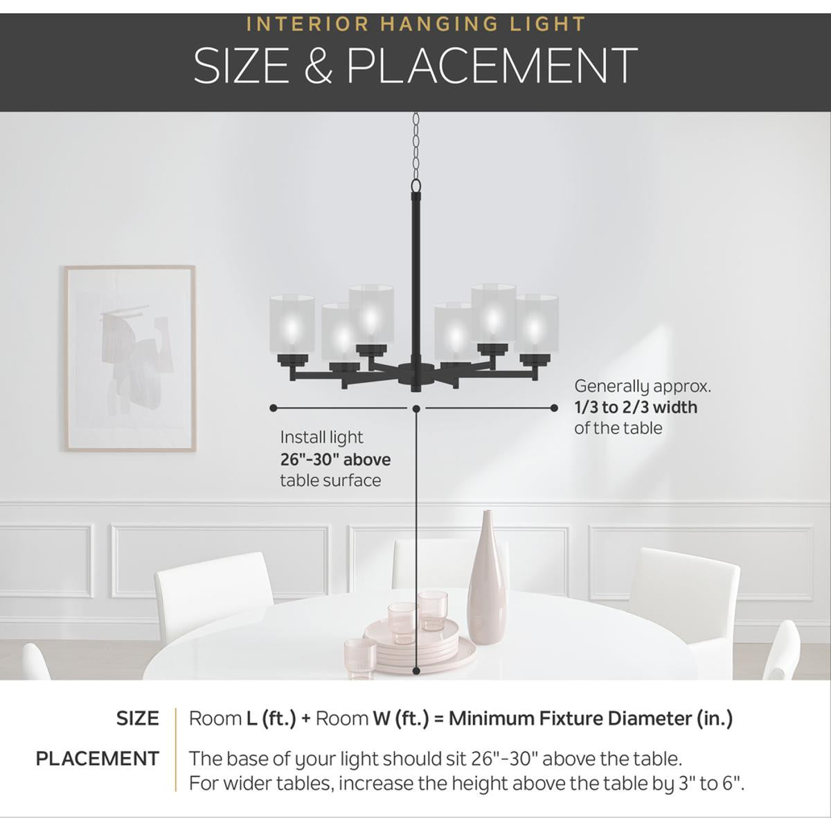 Kichler 52388NI Kennewick Chandelier, 8-Light 480 Total Watts, Brushed Nickel - Like New
