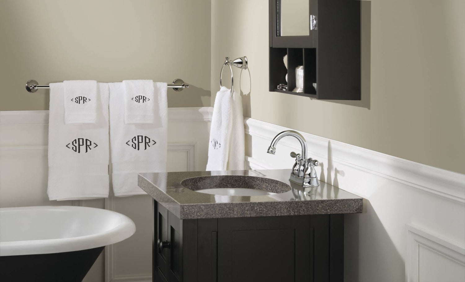 MOEN Caldwell WS84667 Centerset Two Handle Bathroom Sink Faucet in Chrome