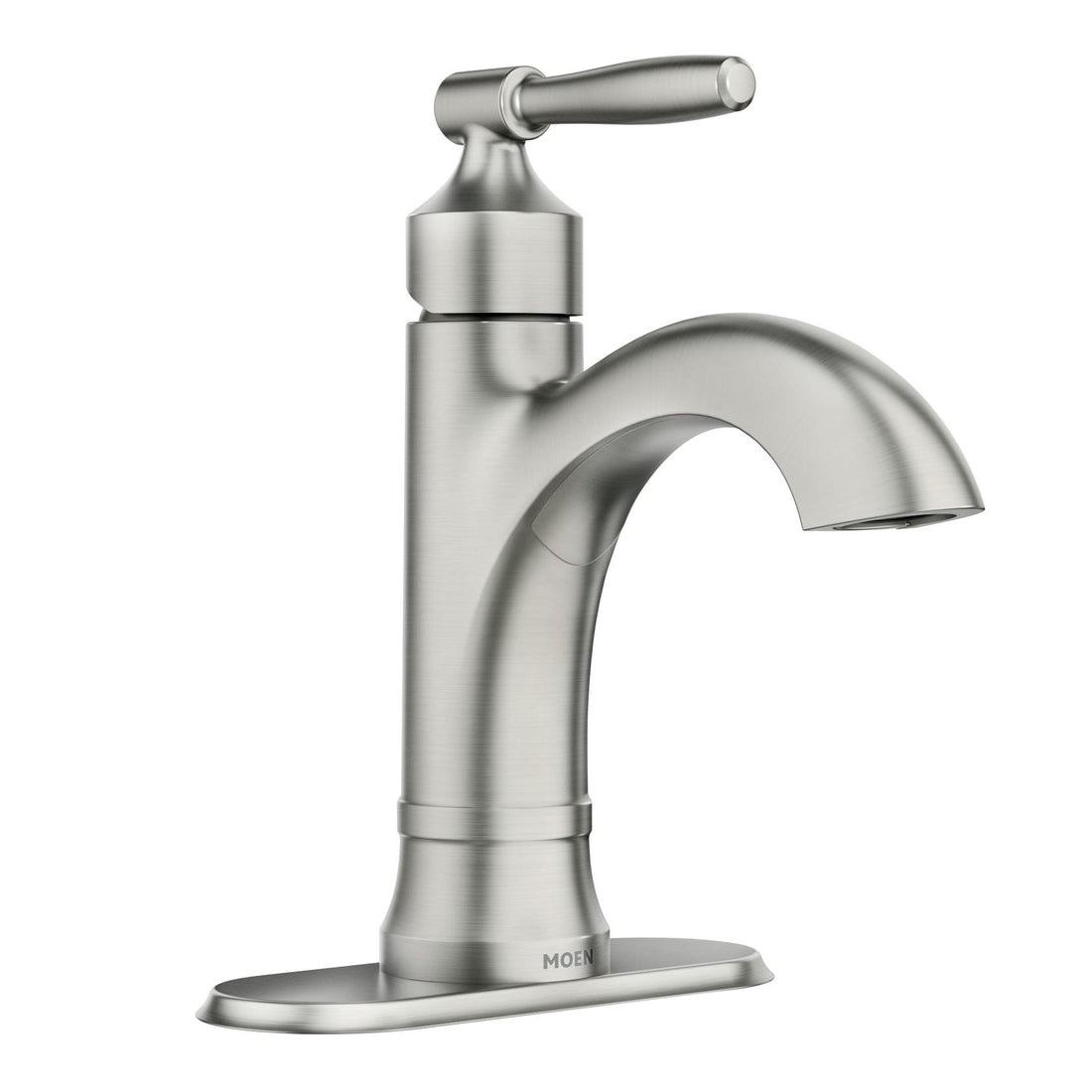 Moen 84970 Halle Single Handle High Arc Bathroom Faucet - Spot Resist Brushed Nickel