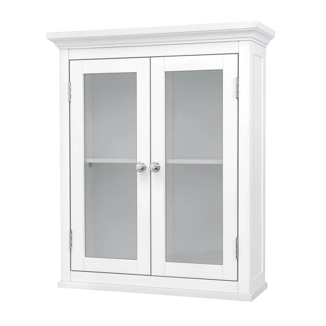 Allare Teamson Home Madison 20" x 24" Removable Wall Cabinet, White