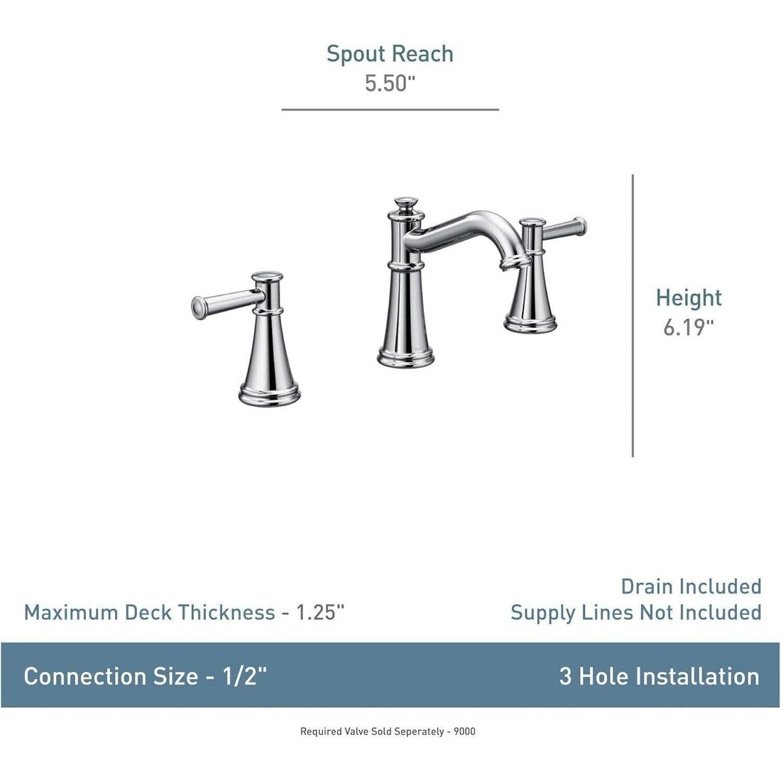 Moen T6405BN - Bathroom Sink Faucets Faucet