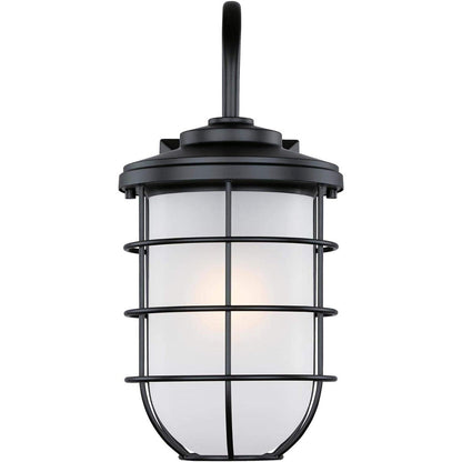 Westinghouse 6347900 Ferry 17" Tall LED Outdoor Wall Sconce - Black