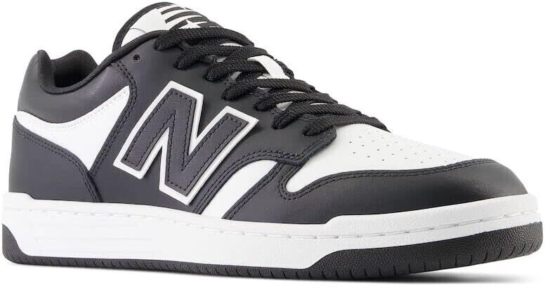 Left Side Only - Balance Unisex-Adult BB480 V1 Sneaker, White/Black Size 8 - Like New