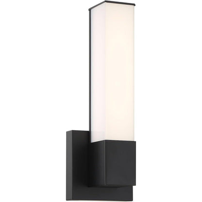Minka Lavery 2872-L 14" Tall LED Bathroom Sconce - Coal