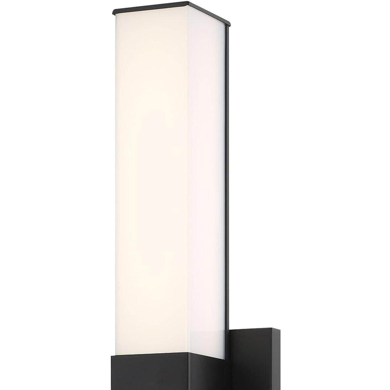 Minka Lavery 2872-L 14" Tall LED Bathroom Sconce - Coal