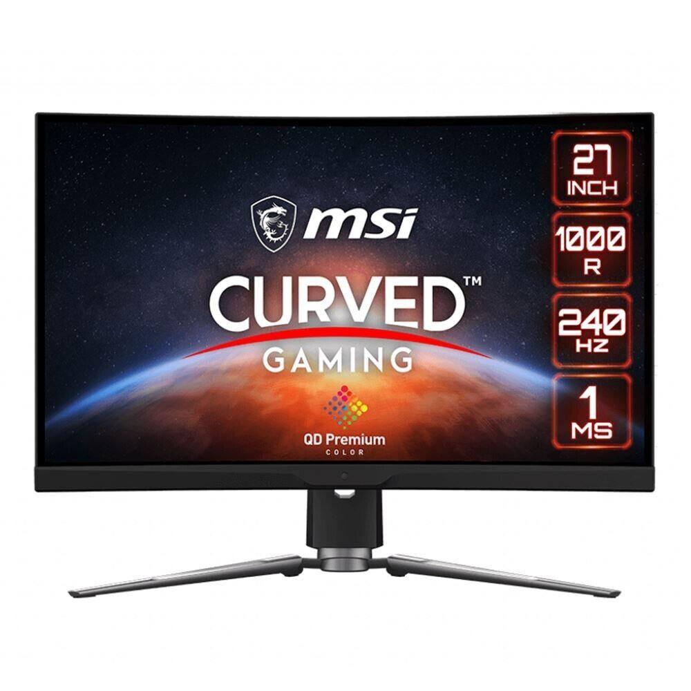 MSI MPG ARTYMIS 273CQRX-QD 27" 2K WQHD (2560 x 1440) 240Hz Curved Gaming Monitor - Like New