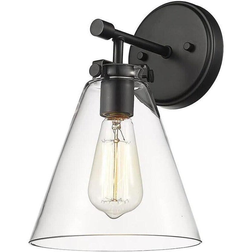 Millennium Lighting 8121 Aliza 12" Tall Bathroom Sconce - Black - Like New