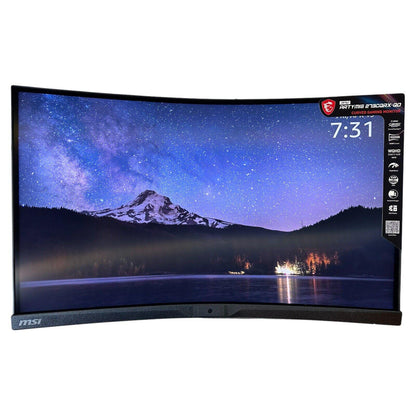 MSI MPG ARTYMIS 273CQRX-QD 27" 2K WQHD (2560 x 1440) 240Hz Curved Gaming Monitor - Like New