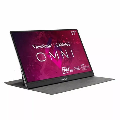ViewSonic Portable Gaming IPS Monitor AMD FreeSync VX1755 17" 1080p 144Hz, USB-C - Very Good