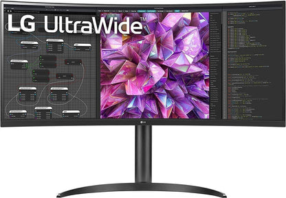 LG 34WQ73A-B 34" Curved UltraWide QHD IPS HDR10 Built-in KVM Monitor - Very Good
