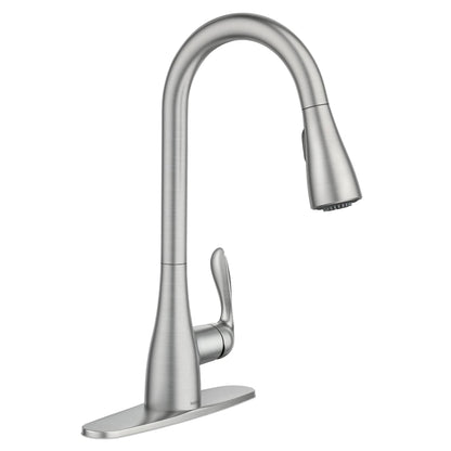 MOEN Georgene 87912SRS Single Handle Deck Mount Pull-Down Handle/Lever Kitchen Faucet in Spot Resist Stainless