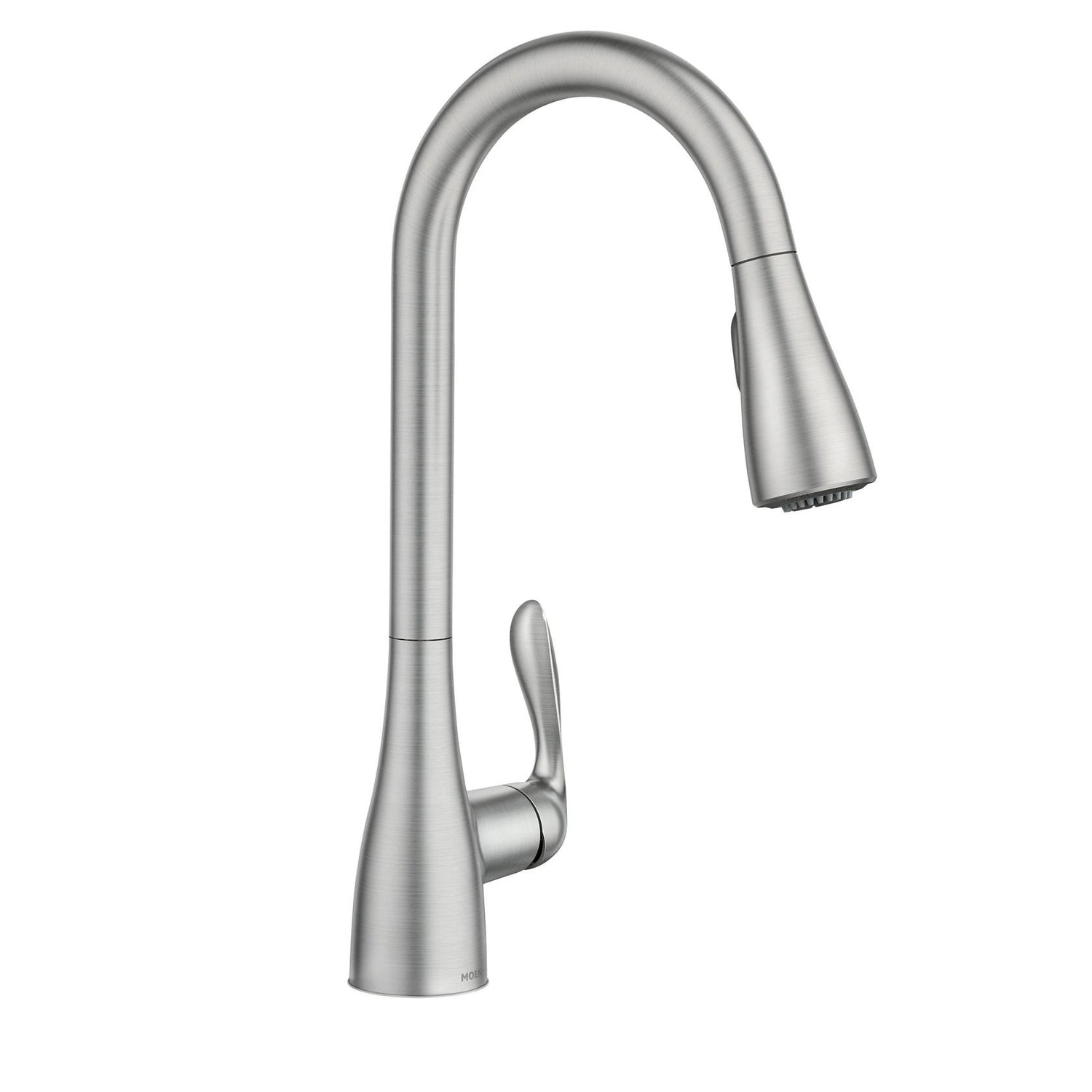 MOEN Georgene 87912SRS Single Handle Deck Mount Pull-Down Handle/Lever Kitchen Faucet in Spot Resist Stainless