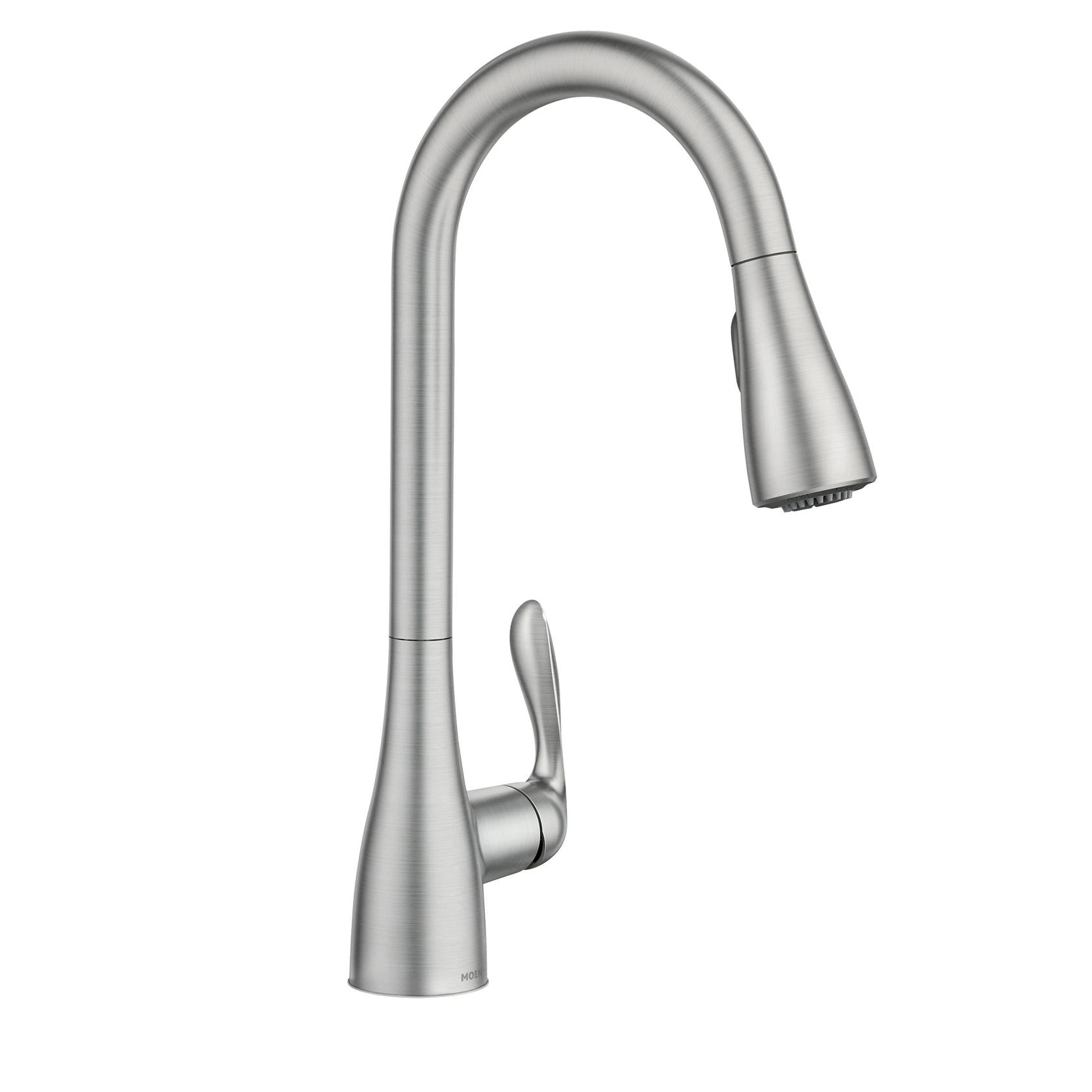 MOEN Georgene 87912SRS Single Handle Deck Mount Pull-Down Handle/Lever Kitchen Faucet in Spot Resist Stainless