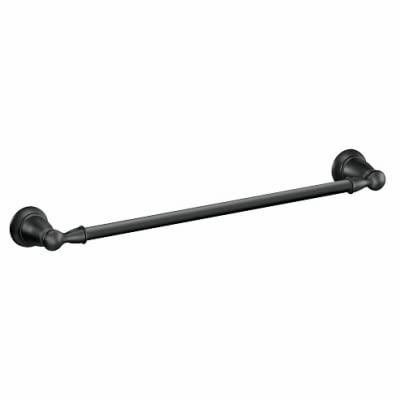 Y2624BL 24" BLK Towel Bar - Quantity 3
