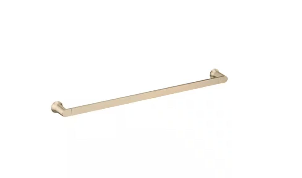 GENTA 24 Towel BAR in Bronzed Gold