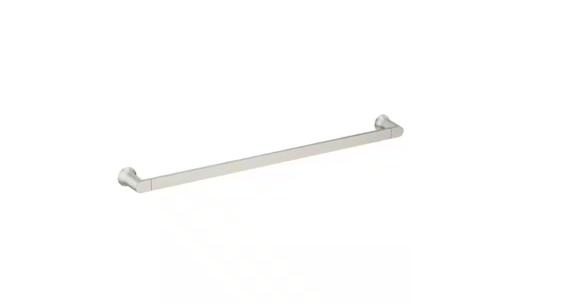Moen GENTA 24 in. Towel BAR in Brushed Nickel BH3624BN