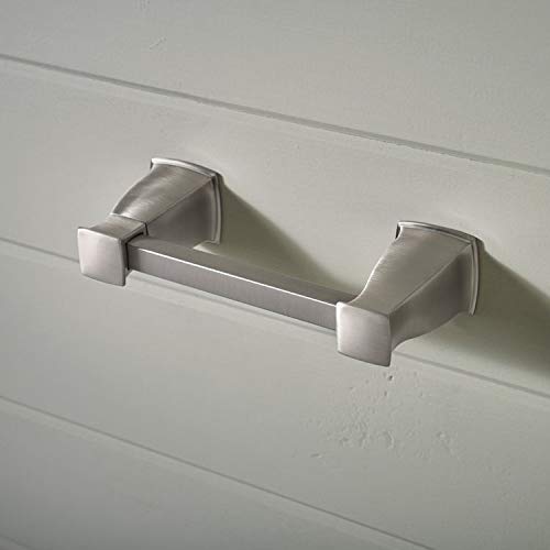 MOEN Hensley Pivoting Double Post Toilet Paper Holder with Press and Mark in Chrome
