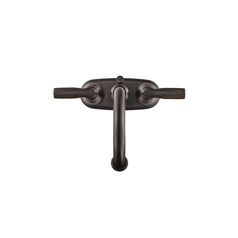 MOEN Hilliard 84537BRB Two-Handle 4-Inch Centerset Bathroom Faucet in Mediterranean Bronze (Drain Included)