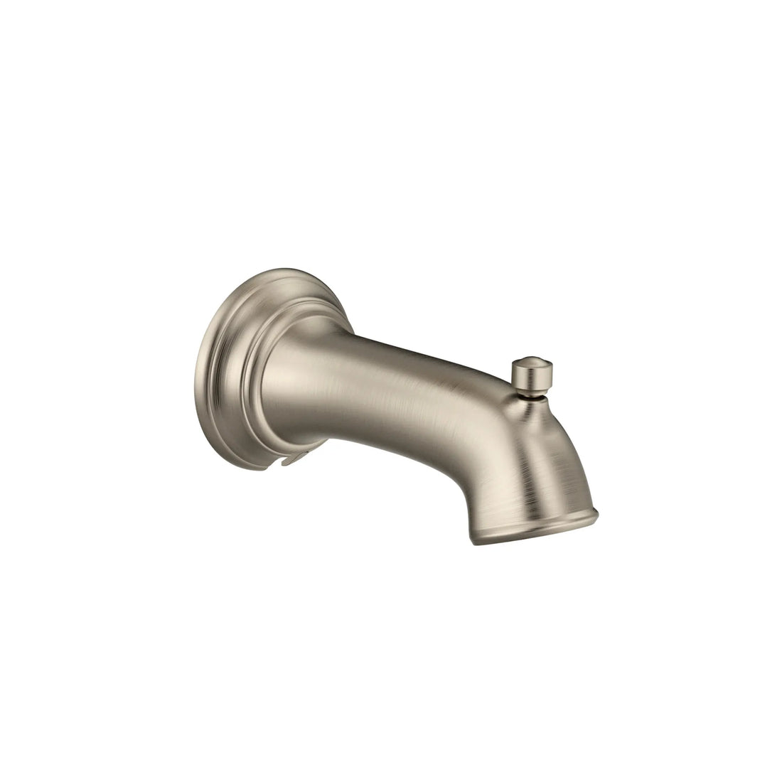 MOEN Dartmoor 3737BN 1/2-Inch Slip Fit Connection Diverter Tub Spout in Brushed Nickel