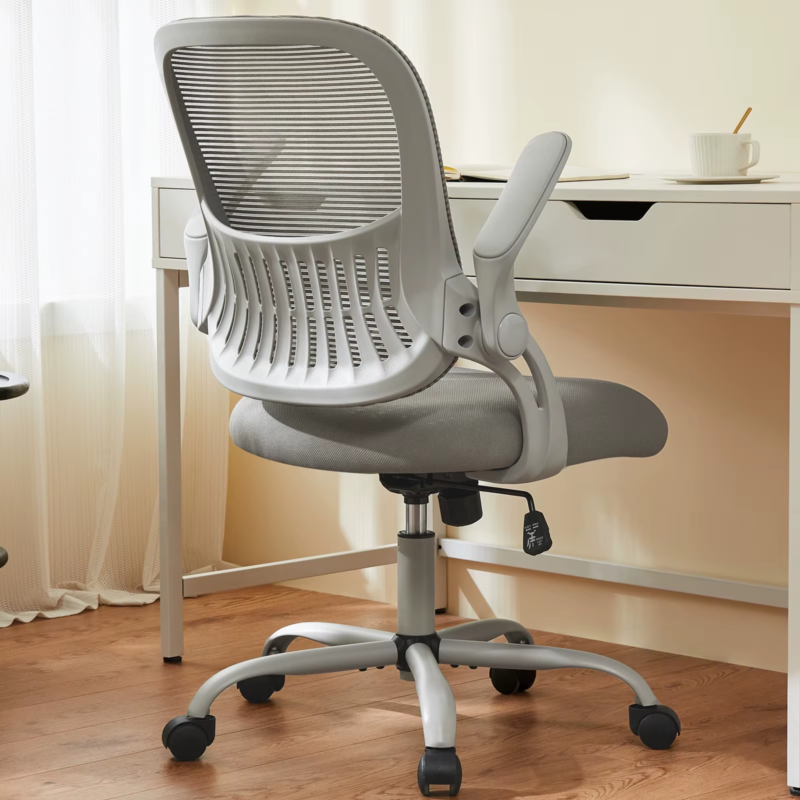 Ergonomic Mesh Office Desk Chair with Adjustable Height, Swivel &amp; Rolling Wheels