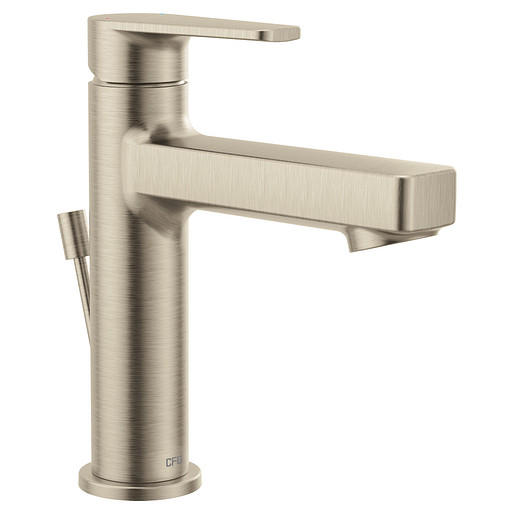 MOEN Cleveland Faucet Slate 40051BN Single Hole Single Handle Bathroom Faucet in Brushed Nickel (Drain Included)