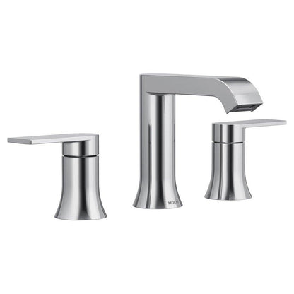 MOEN Genta LX TV6708 Widespread Bathroom Faucet Polished Chrome (Valve Included)
