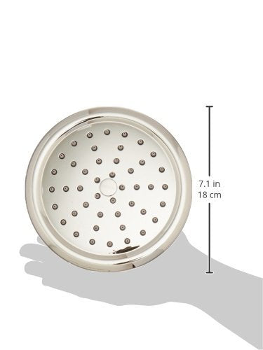 MOEN ExactTemp S6310NL 7-Inch One-Function Immersion Rainshower in Polished Nickel