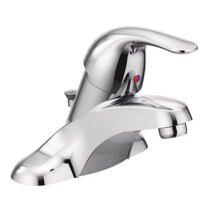 MOEN Adler WS84503 Centerset Single Handle Low-Arc Bathroom Faucet in Chrome