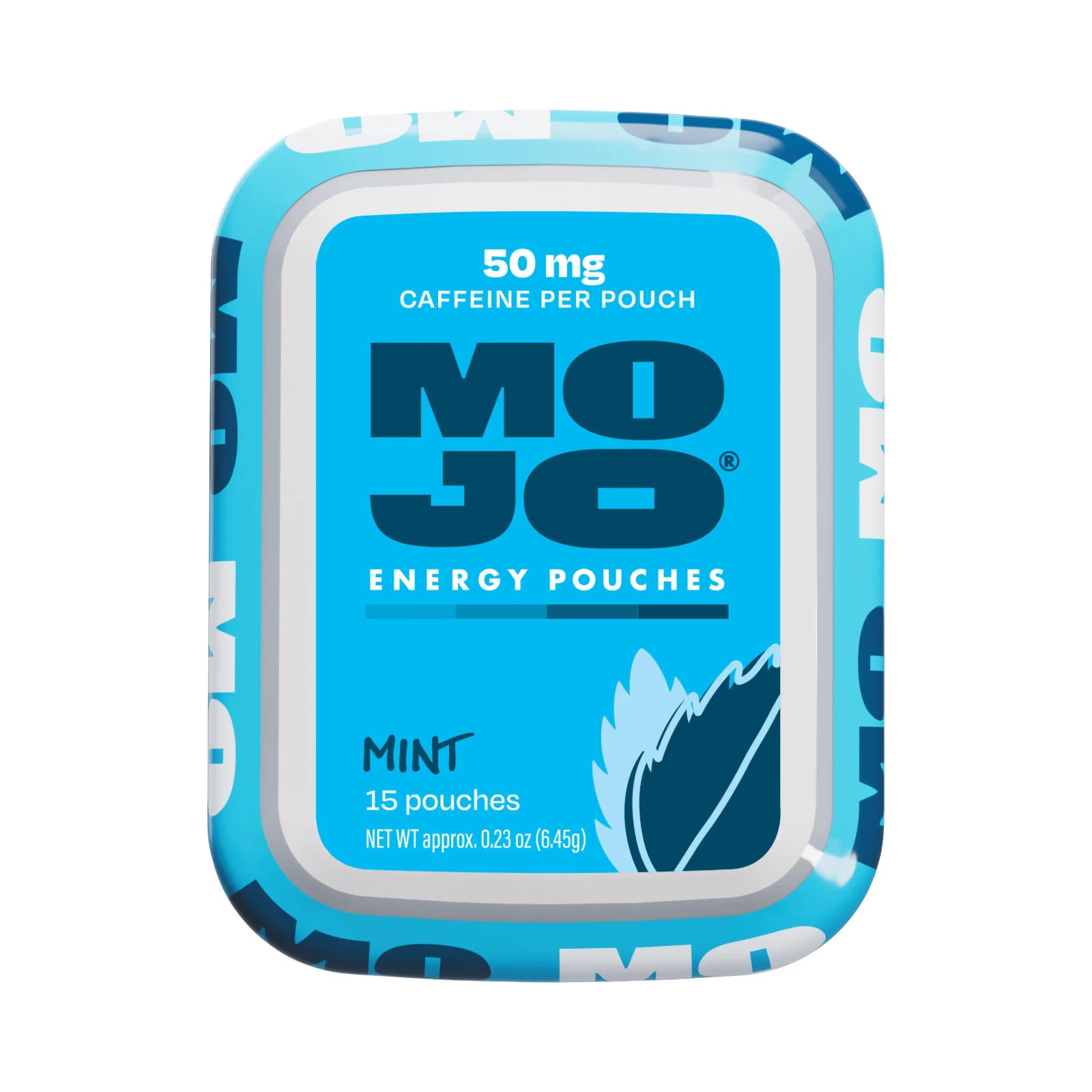 MOJO Energy Pouches 50 mg Caffeine Liquid-Free On-The-Go Energy Boost - 15 Count