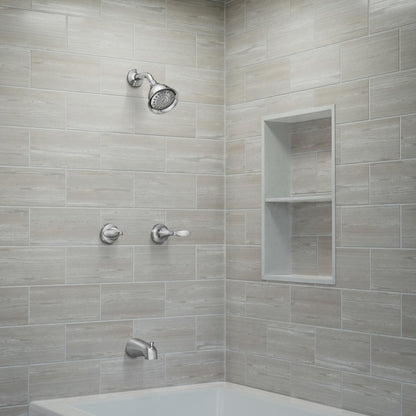 MOEN Adler 82602 Two Handle 1-Spray Tub and Shower Faucet in Chrome (Valve Included)
