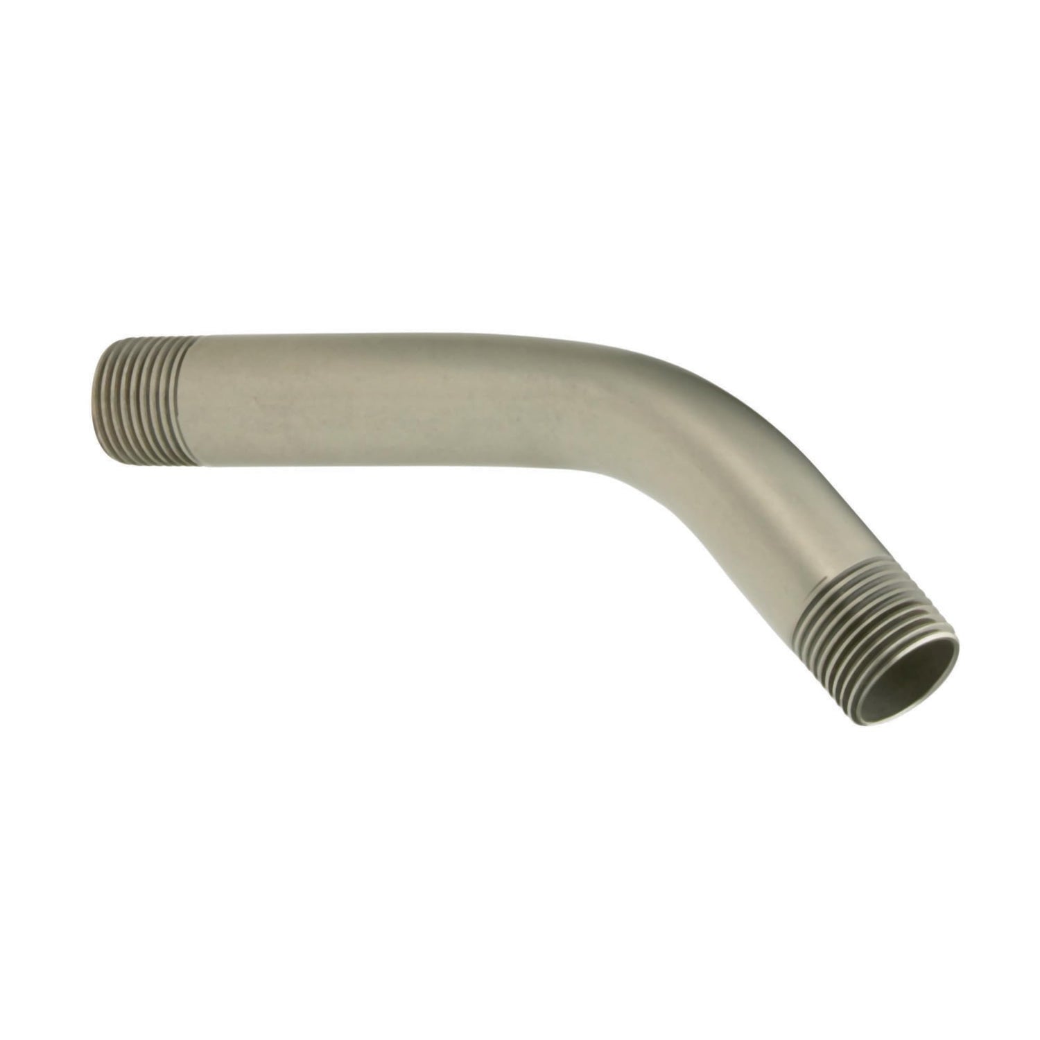 Moen Shower Arm With 1/2-Inch IPS Connections, 6-Inch, Brushed Nickel, 10154BN