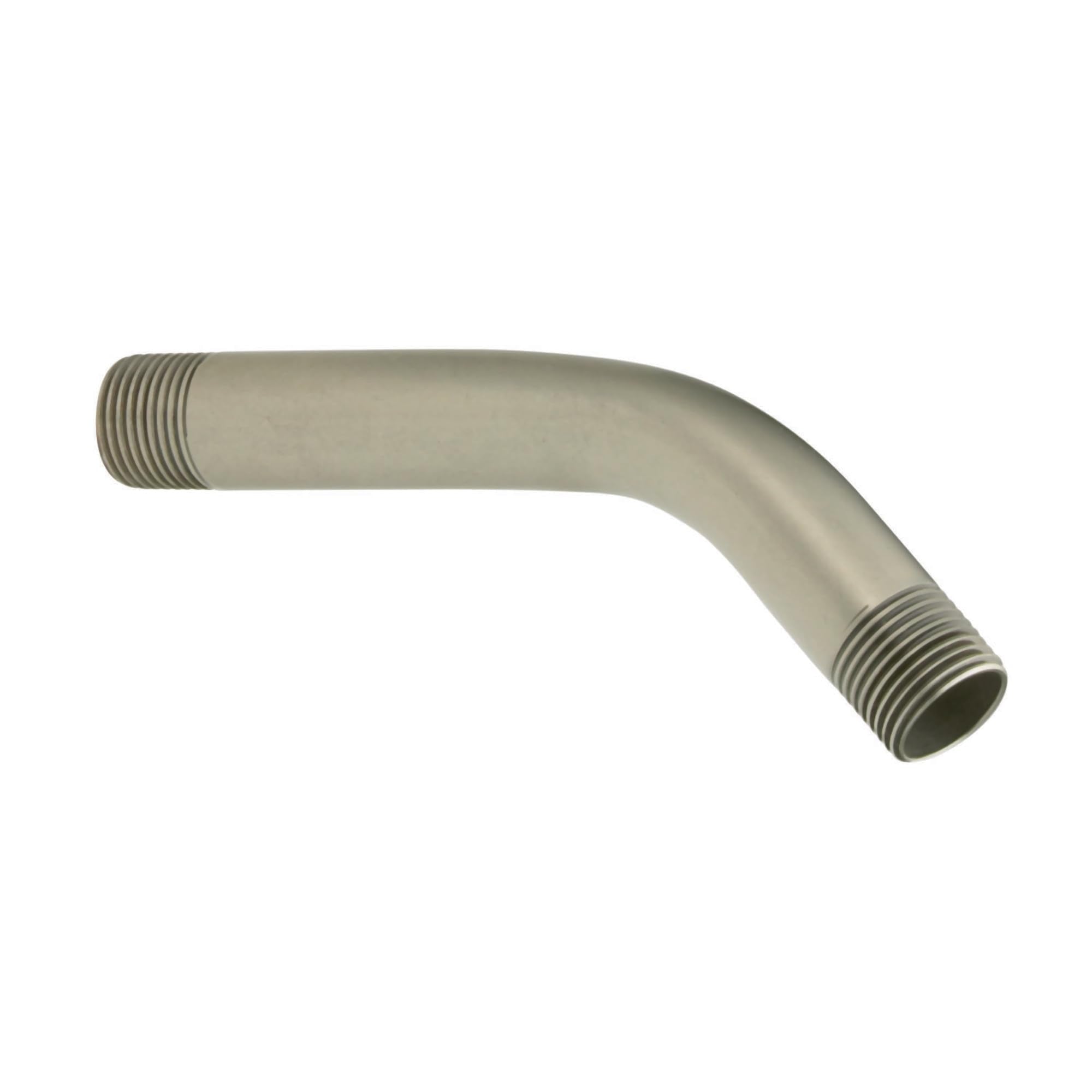 Moen Shower Arm With 1/2-Inch IPS Connections, 6-Inch, Brushed Nickel, 10154BN